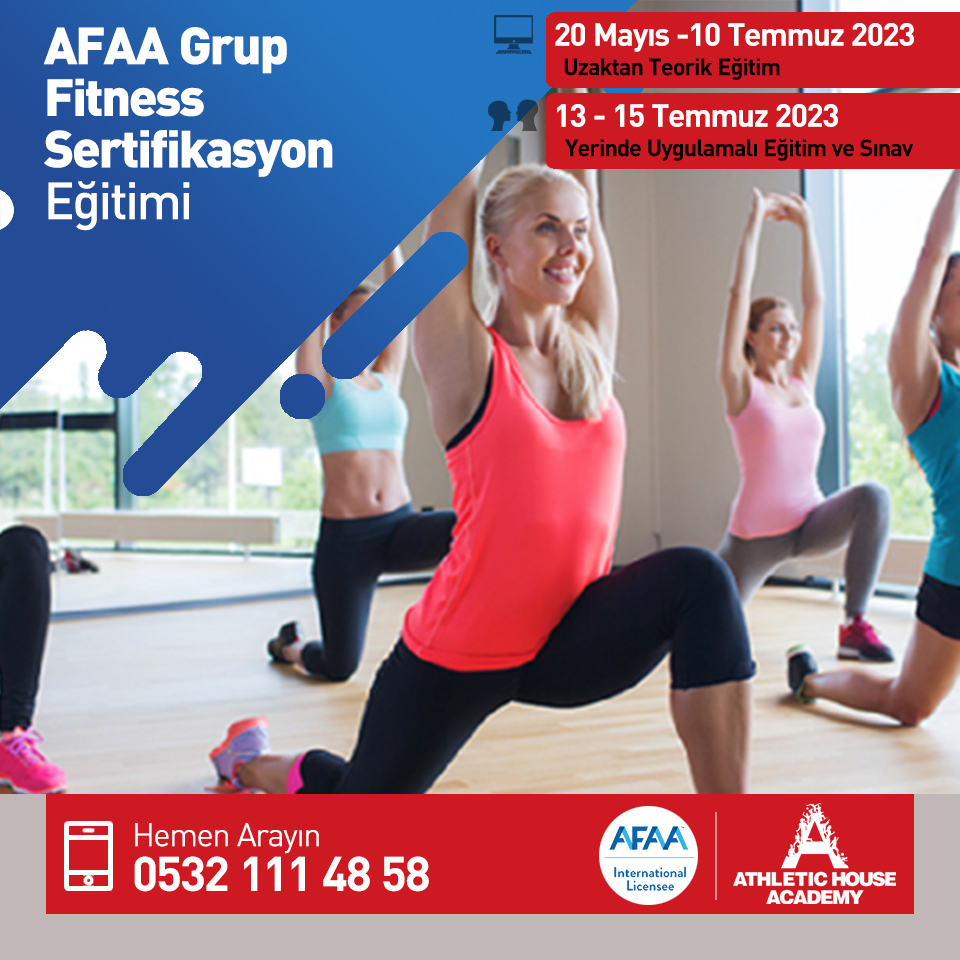 Grup Fitness Eğitmeni (AFAA-GFI)