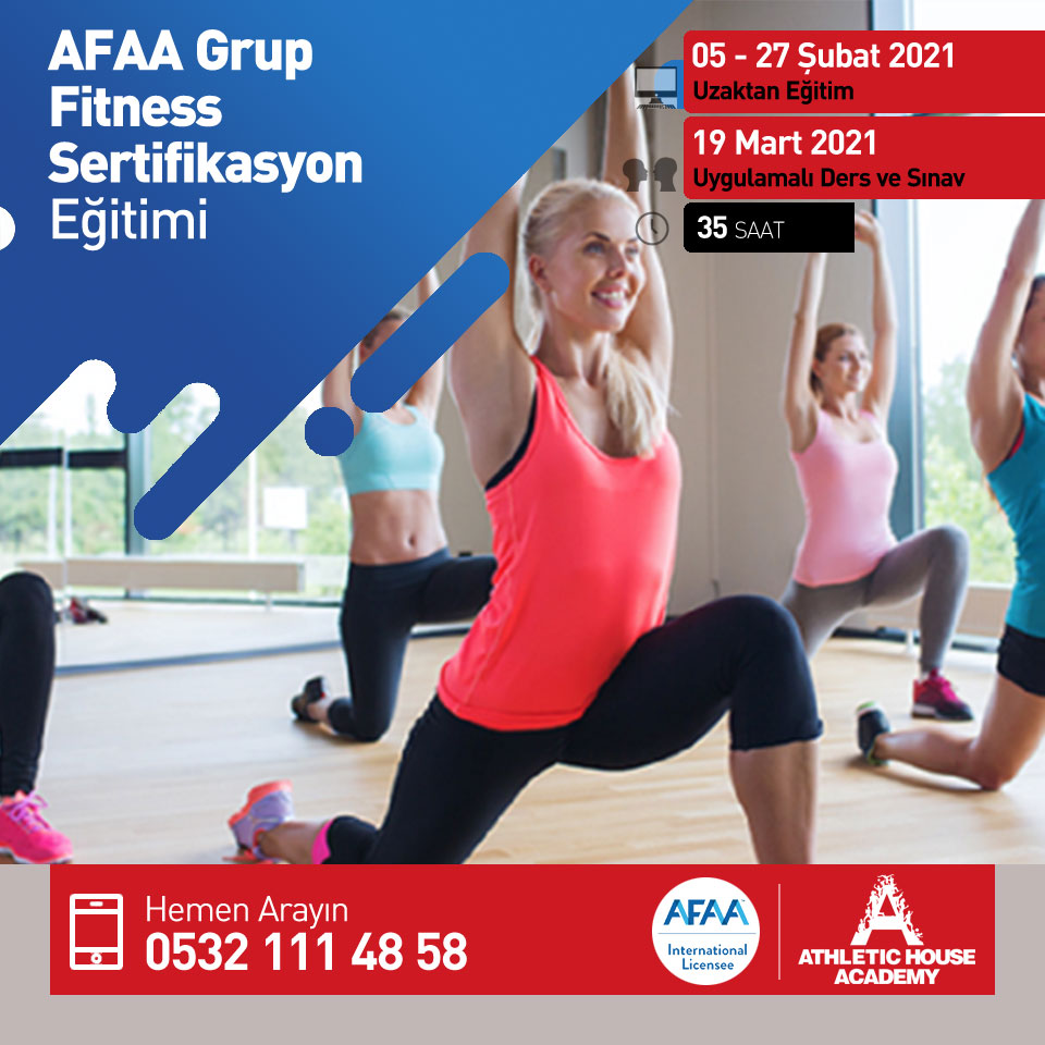 Grup Fitness Eğitmeni (AFAA-GFI)